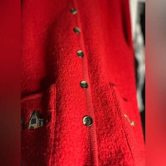 100% boiled wool cardigan - Picture 11 of 14